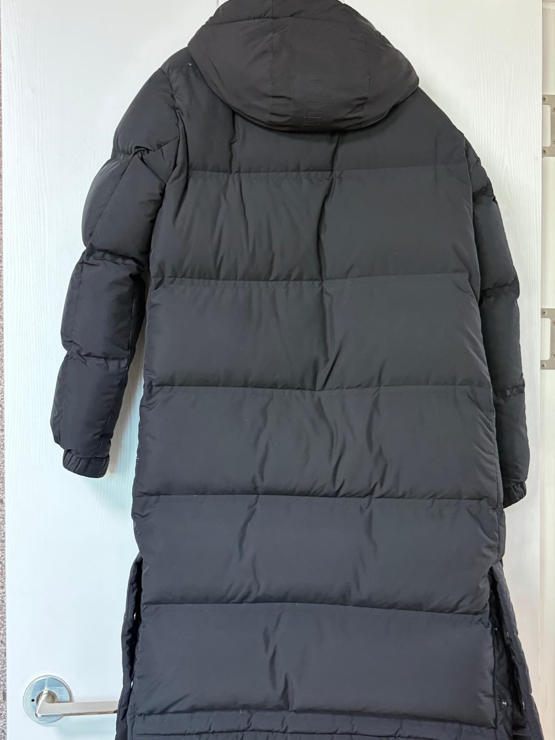 컬럼비아 옴니히트 거위털 롱패딩 XS 블랙 상품이미지2