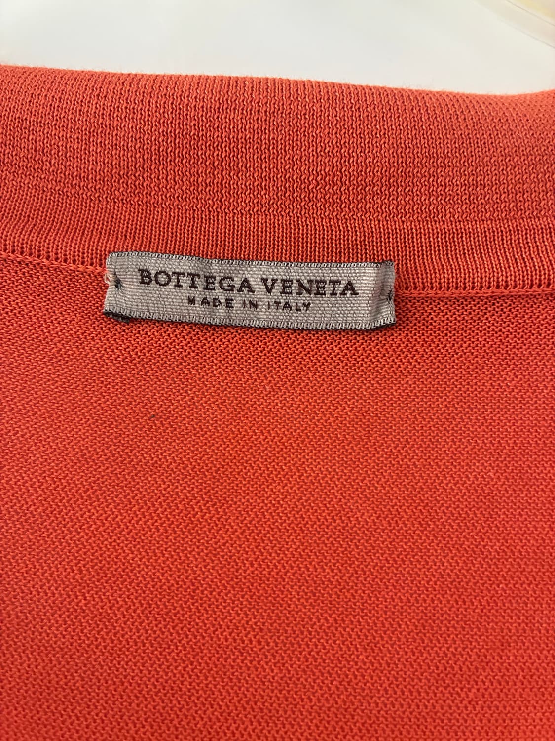 보테가 베네타 오픈 칼라 니트 폴로 / IT 50 상품이미지3
