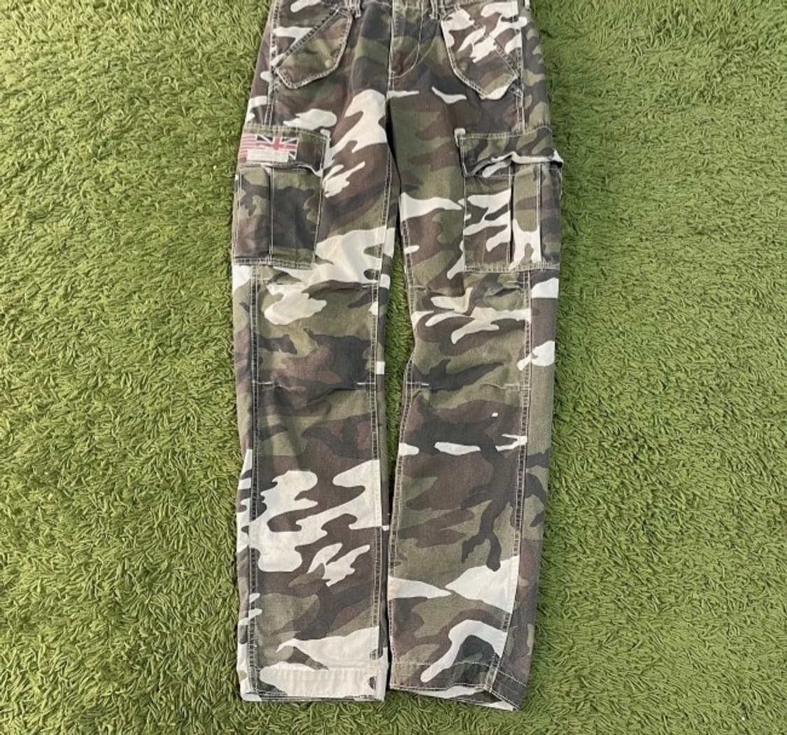 폴로 POLO 성조기 카고바지 카고팬츠 29인치 상품이미지1