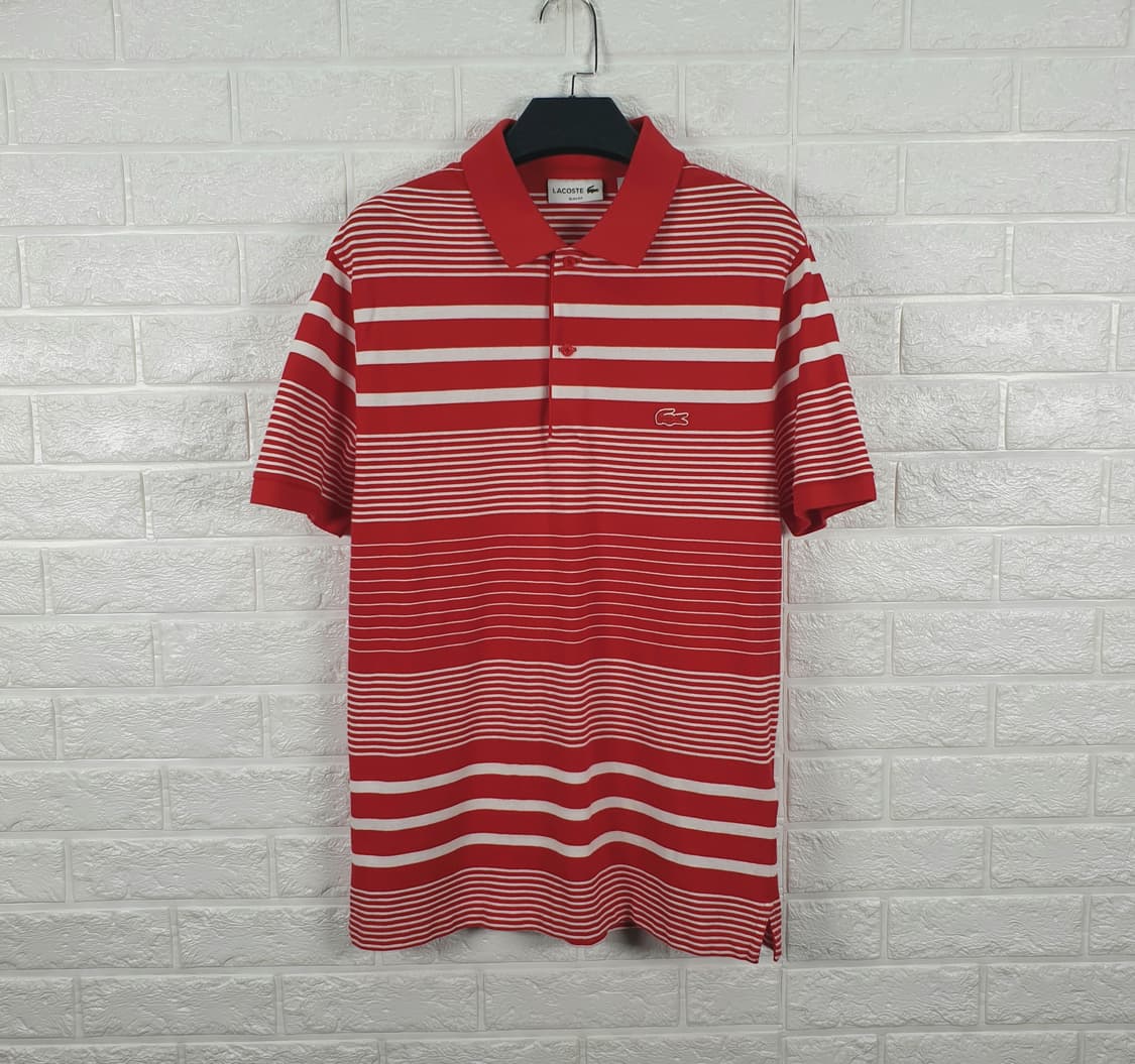 [95]라코스테 스트라이프 반팔 카라티 상품이미지2
