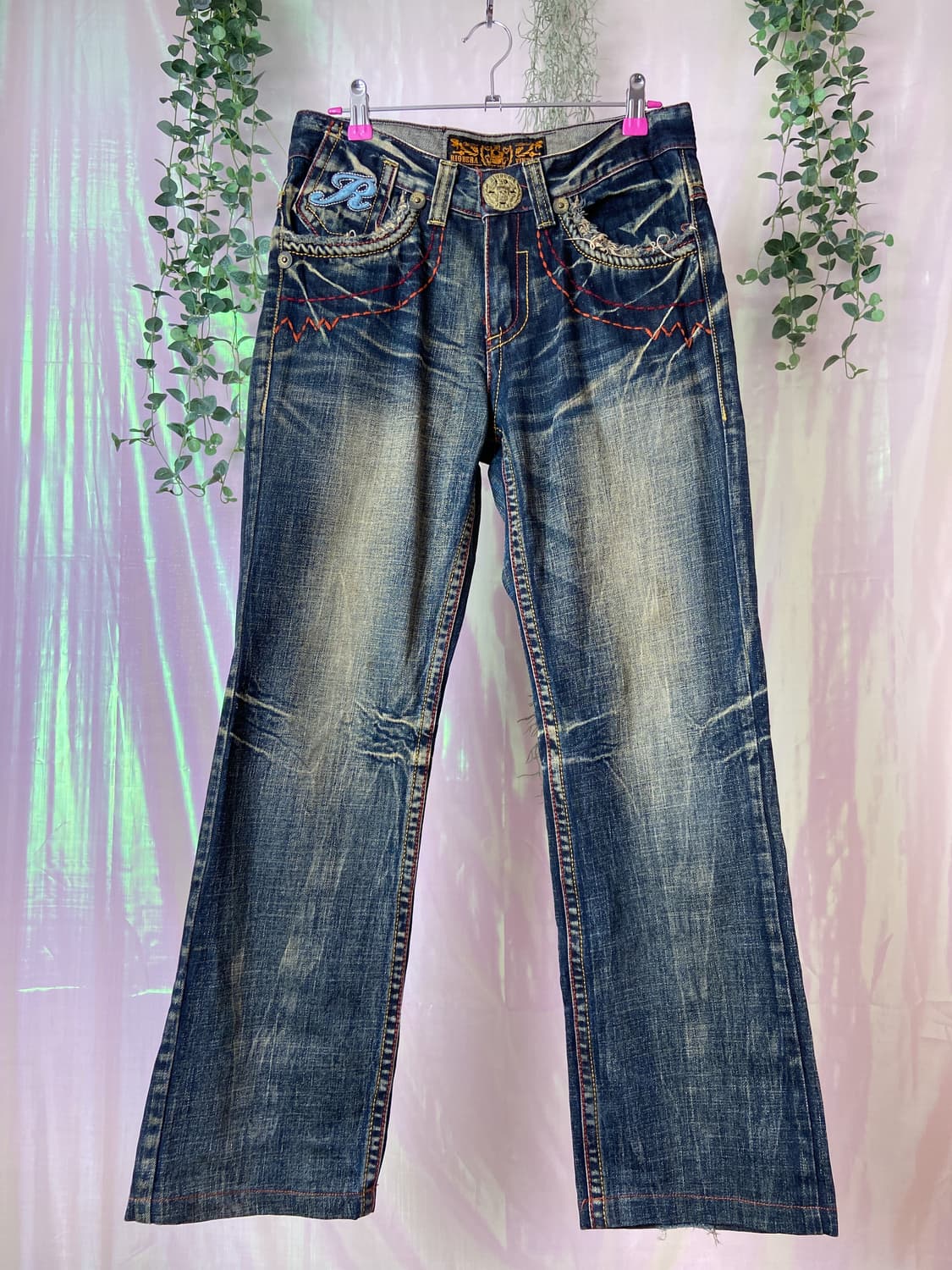 Riobera vintage detail denim  상품이미지1