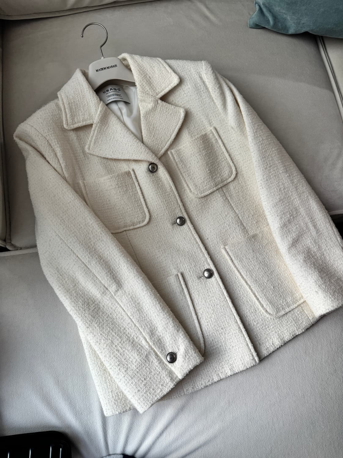 유라고 트위드 자켓 Belle tweed jacket 상품이미지4