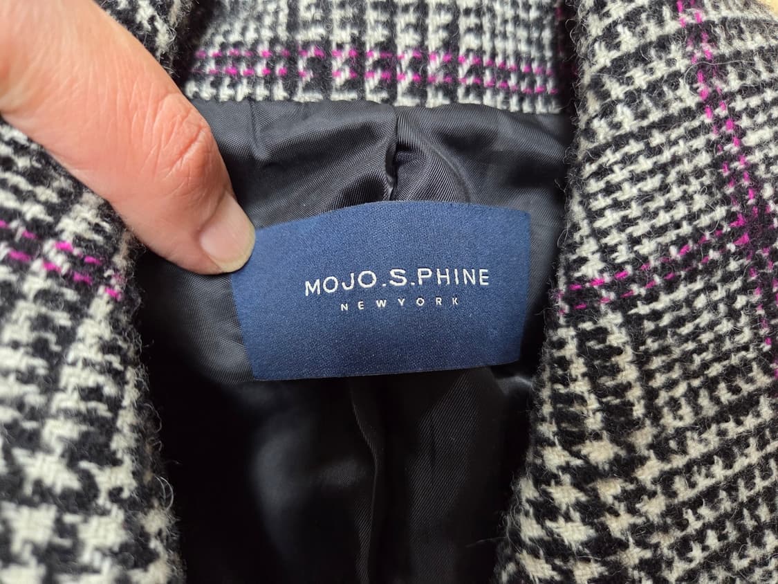 모조에스핀(MOJO.S.PHINE) 체크 더블코트 55 상품이미지8