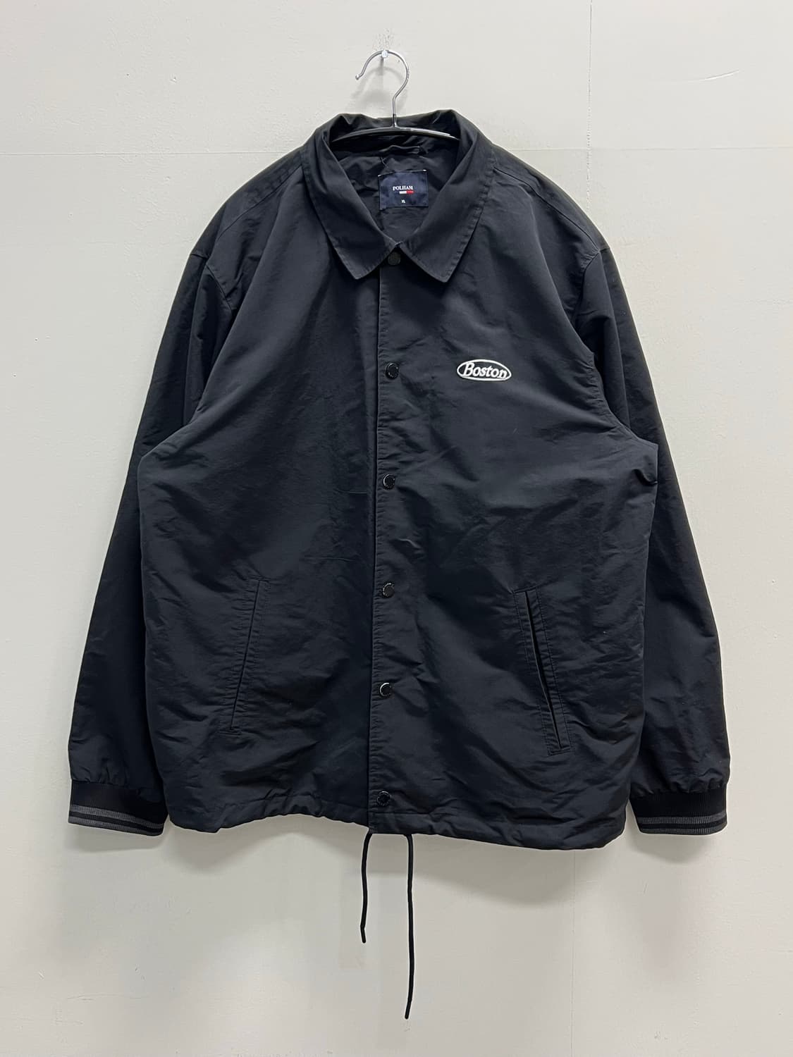 폴햄 보스턴 코치 자켓 블랙 상품이미지2