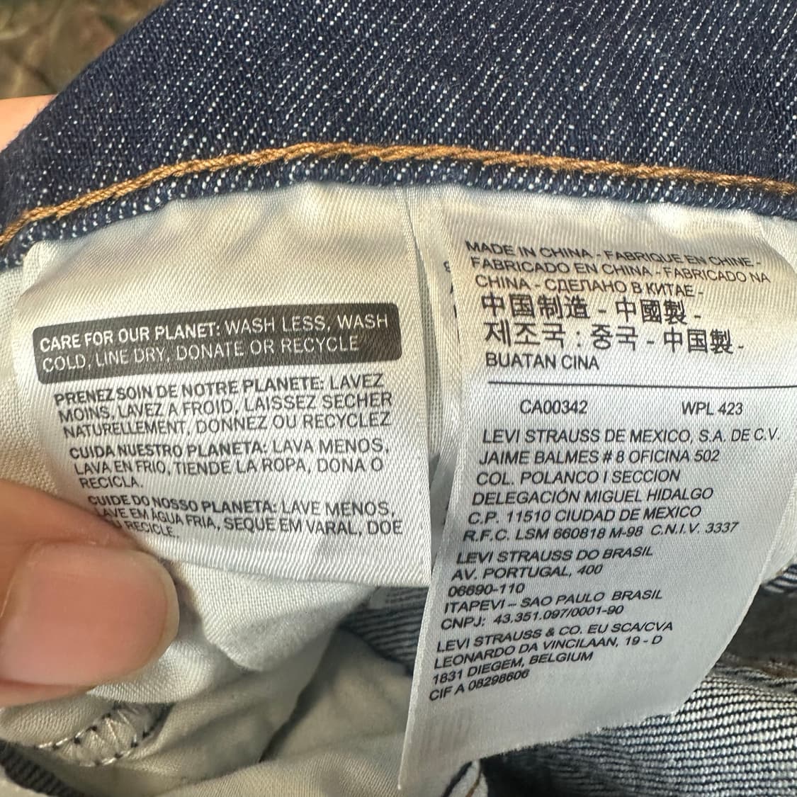 리바이스 빈티지 레드탭 엔지니어드진청데님님팬츠 29 상품이미지6