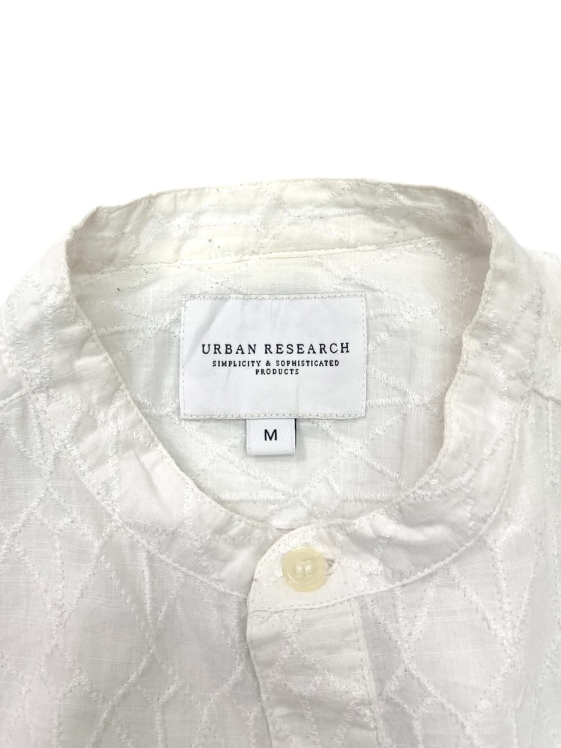 Urban research quilted texture shirt 상품이미지5