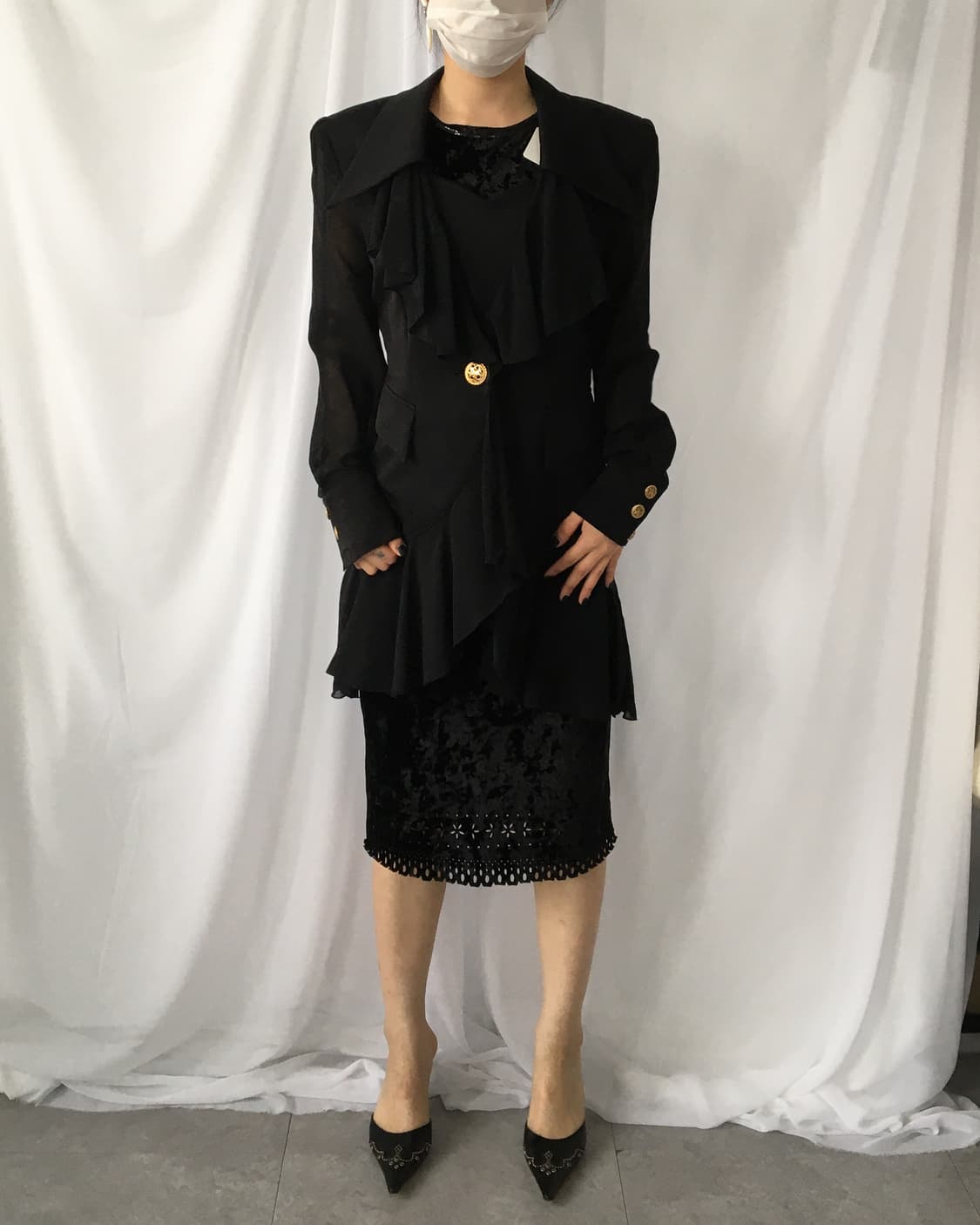 Ruffle point jacket 상품이미지1