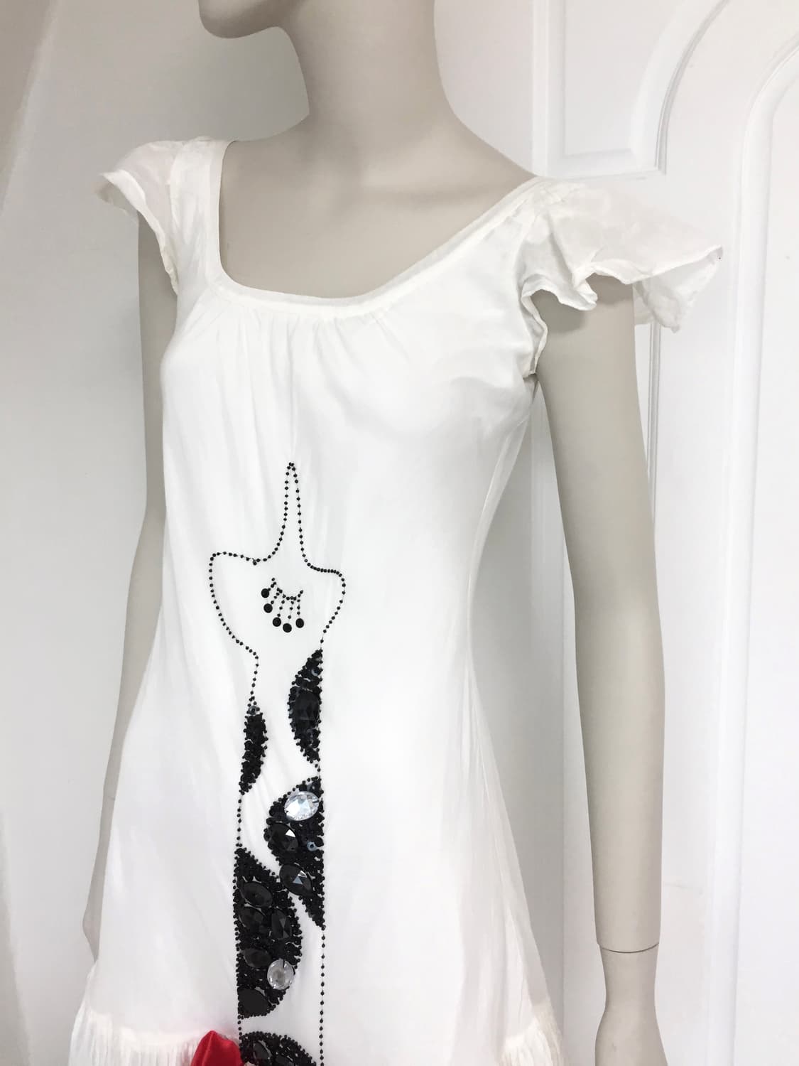 Giraffe spangled stitch  Dress 상품이미지5
