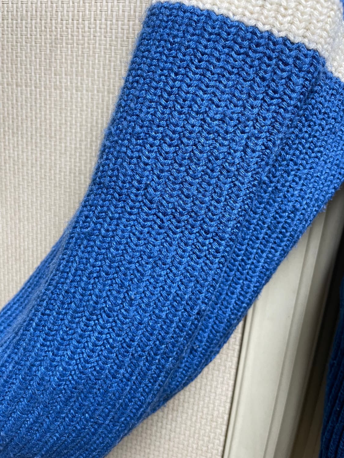 테켓 CT 니트 후드집업 블루 L 상품이미지6