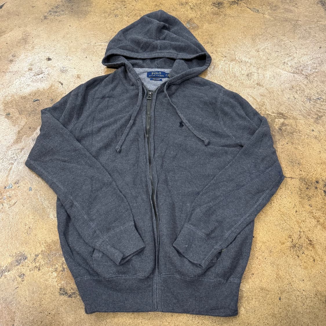 폴로 랄프로렌 그레이 후드집업  상품이미지2