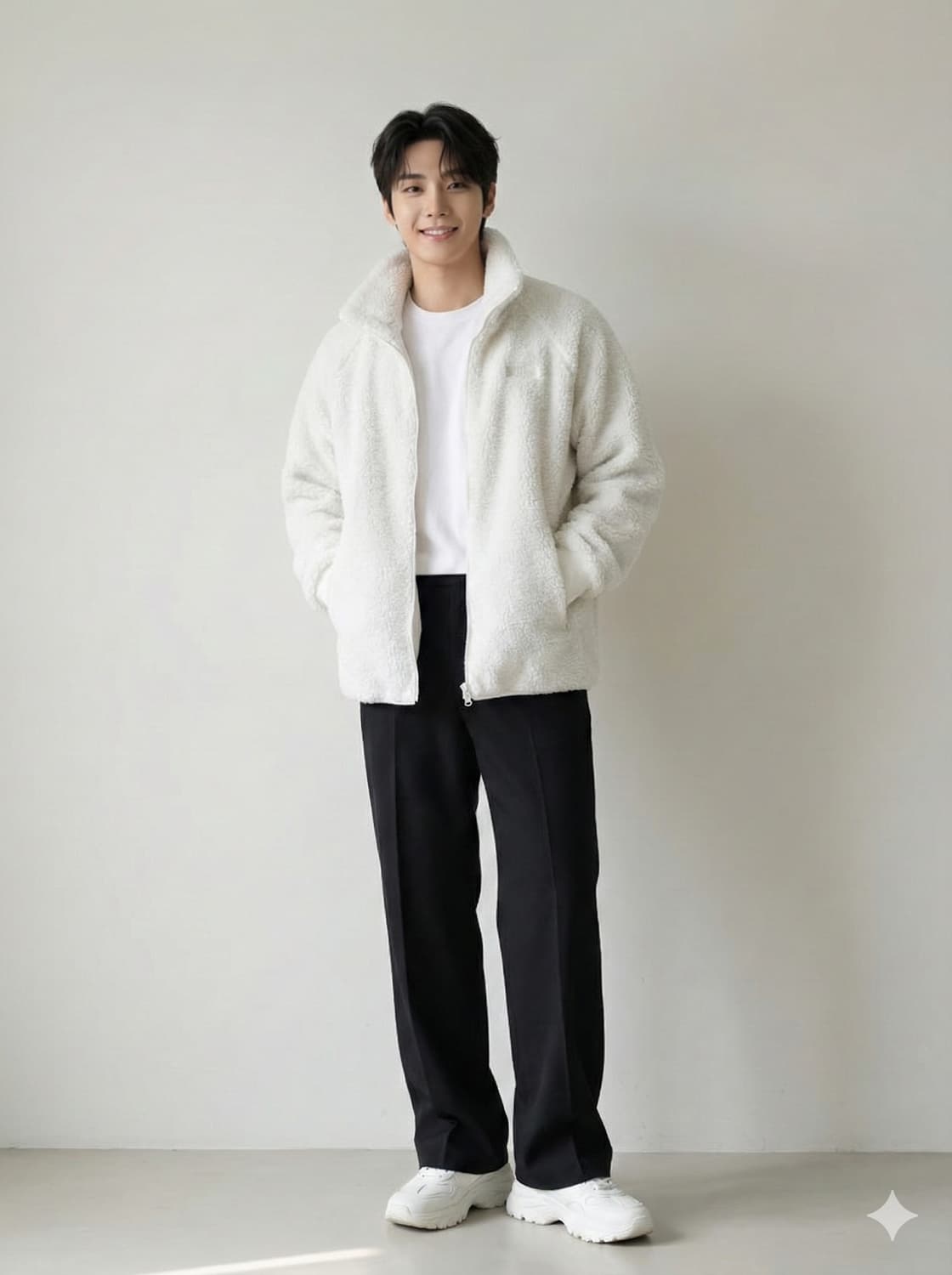 디스커버리 하이넥 뽀글이 플리스 자켓_100 상품이미지1