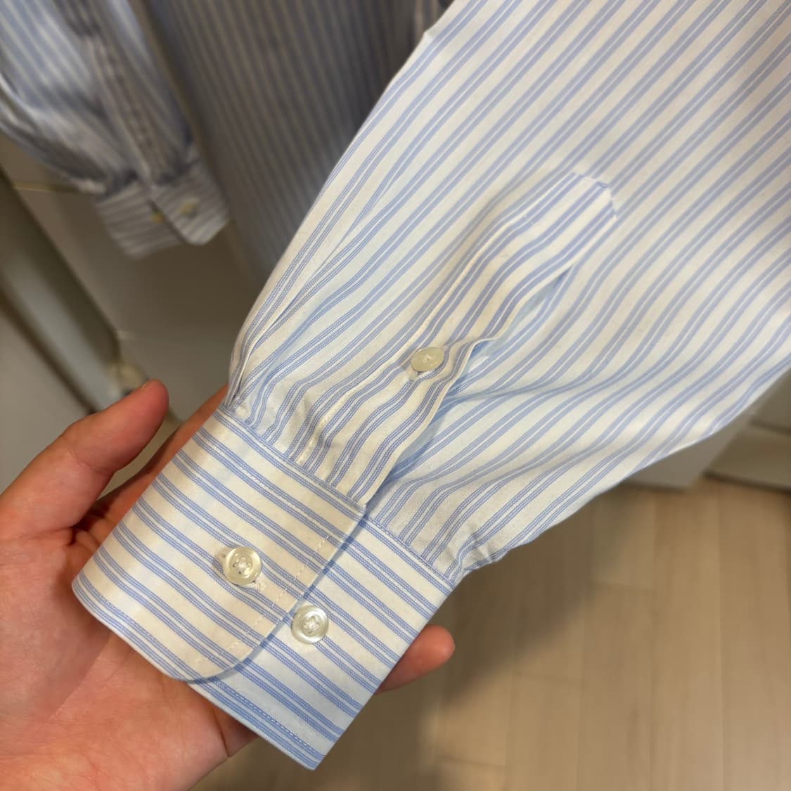 courreges 꾸레쥬 스트라이프 셔츠 상품이미지3