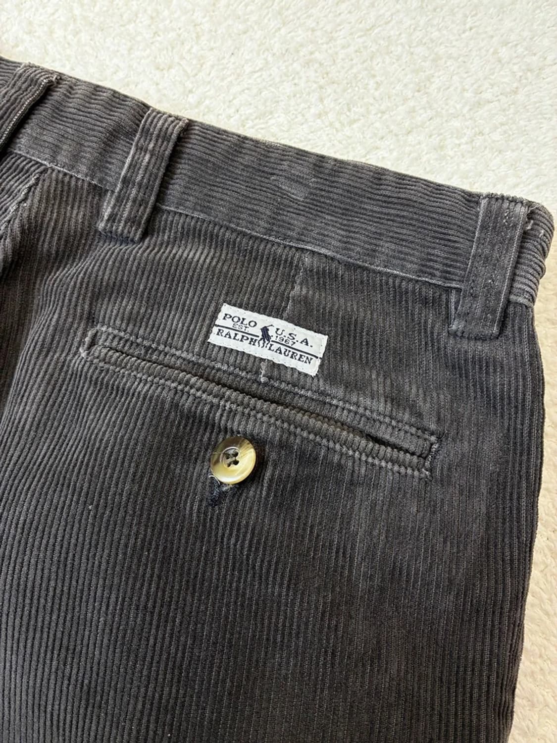 폴로 랄프로렌 90's USA 스트레이트 코듀로이 팬츠 PN6193 상품이미지7