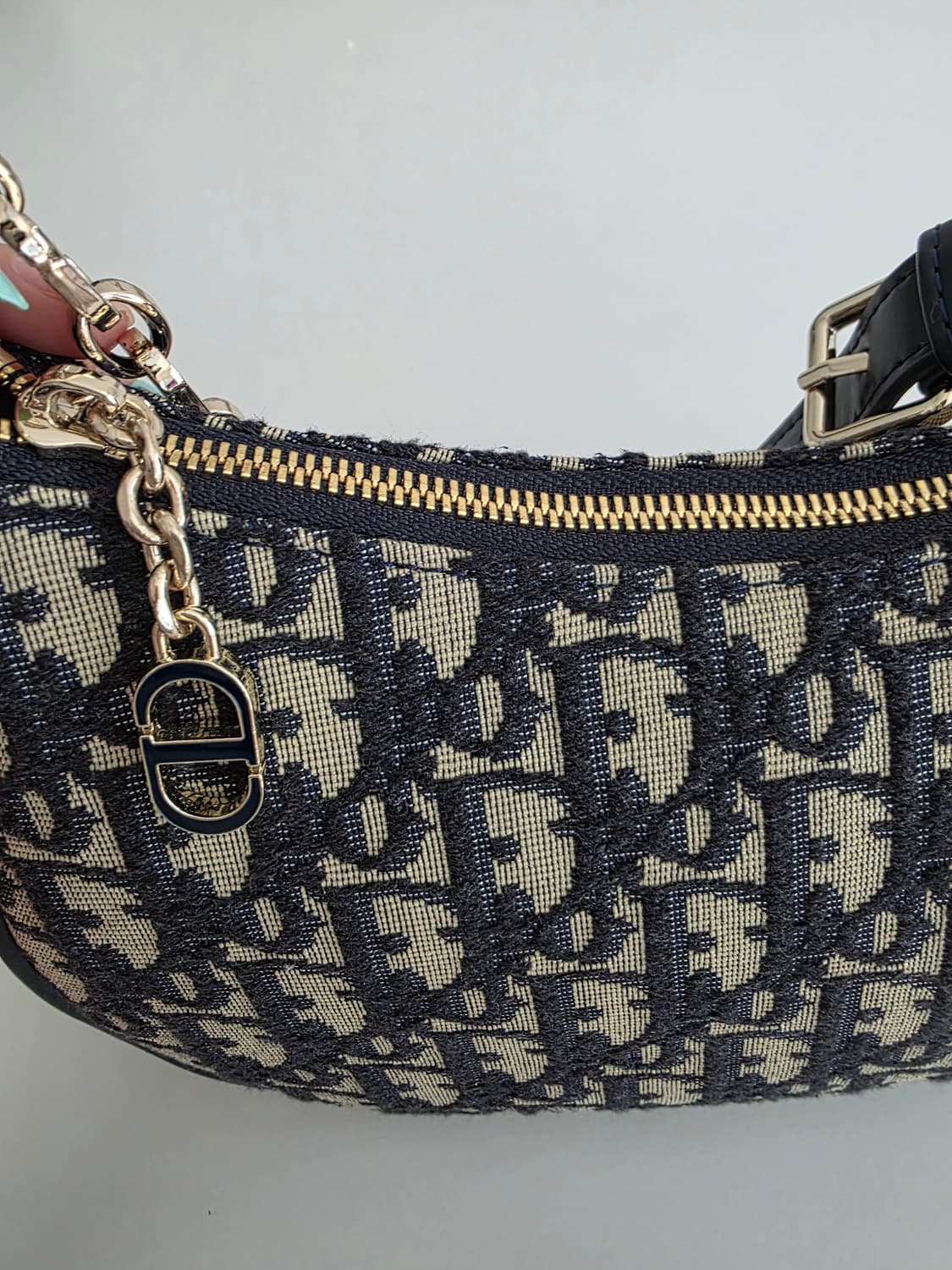 디올 오블리크 자카드 숄더백 상품이미지4