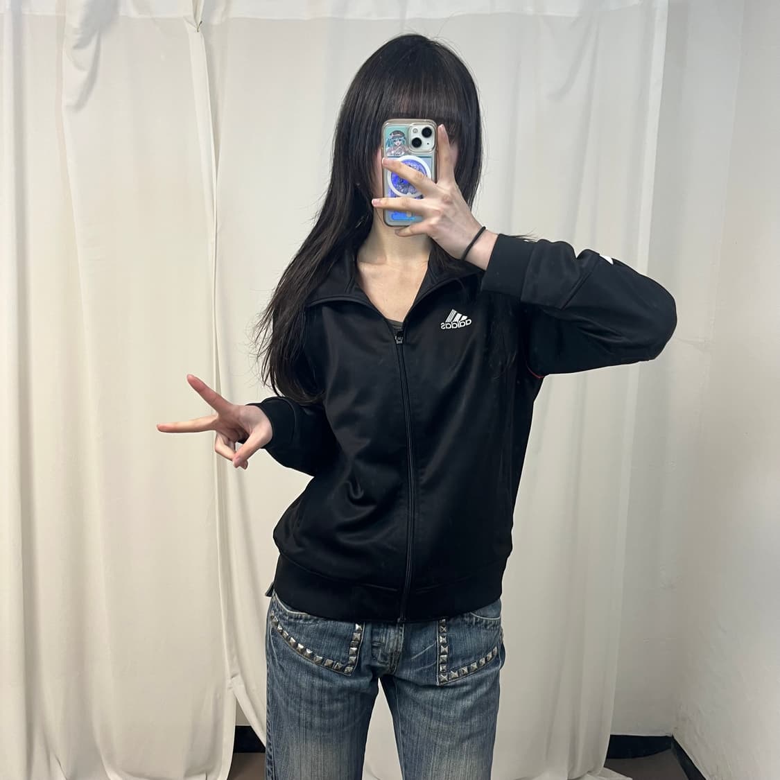 Adidas black martial arts jersey  상품이미지2
