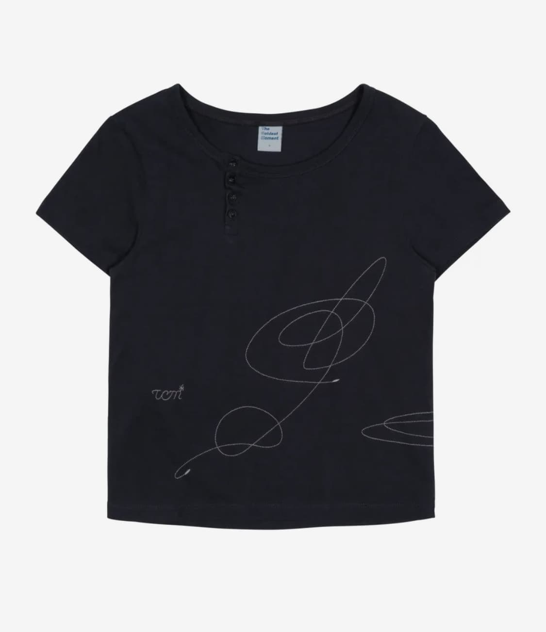 더콜디스트모먼트 TCM stitch side henry neck T  상품이미지2