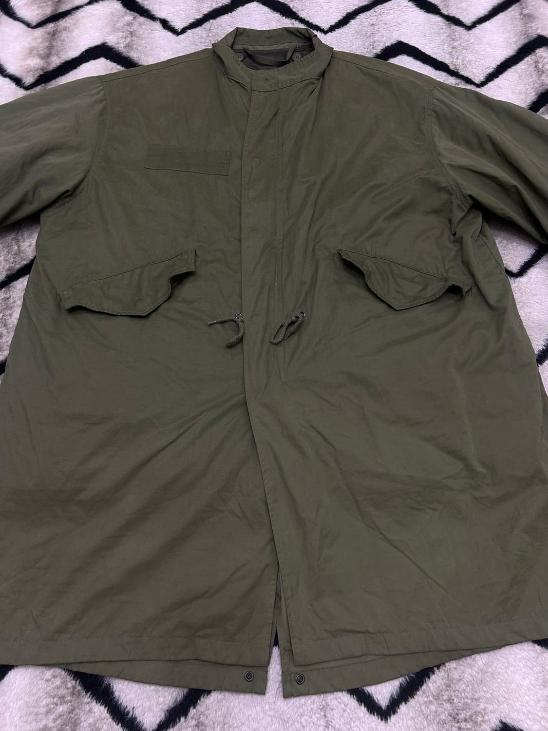 [실측XL]노매뉴얼 피쉬테일/카키 상품이미지2