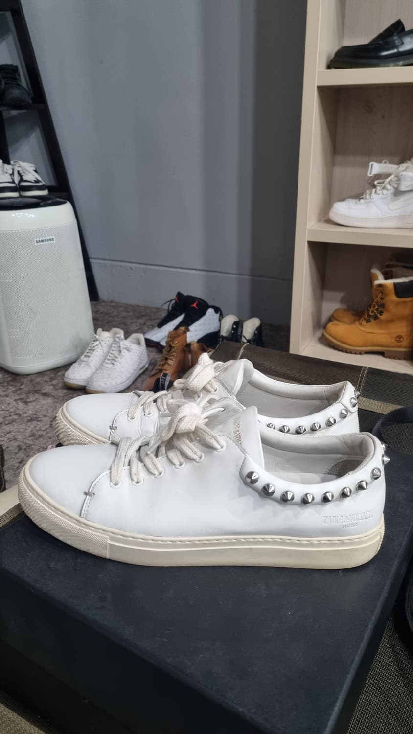 쟈딕앤볼테르)) 소가죽 스니커즈 270(유럽42) 컨디션7/10 상품이미지2