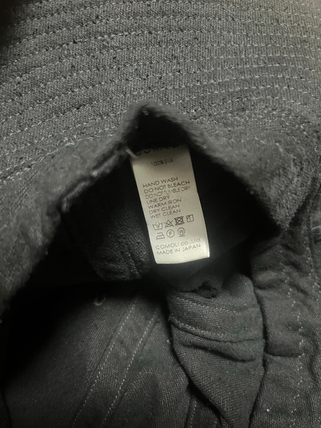 Comoli 코모리 실크 버킷햇  [F] 상품이미지3