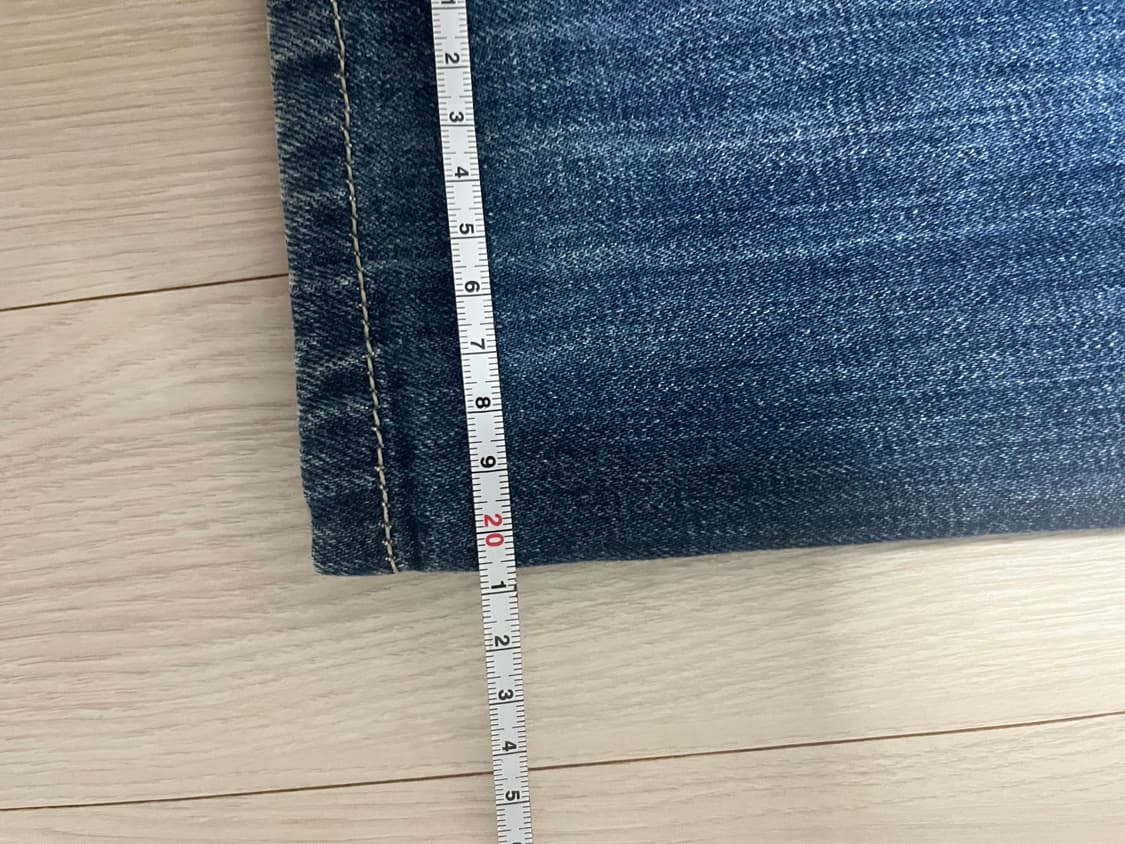 디젤 라키(LARKEE) 레귤러 일자핏 데님 W31 L30 상품이미지6