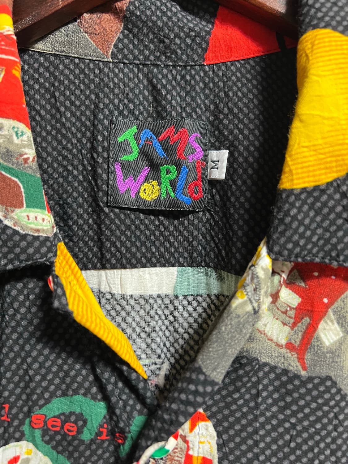 빈티지 잼스월드 듀가티 하와이안셔츠 상품이미지5