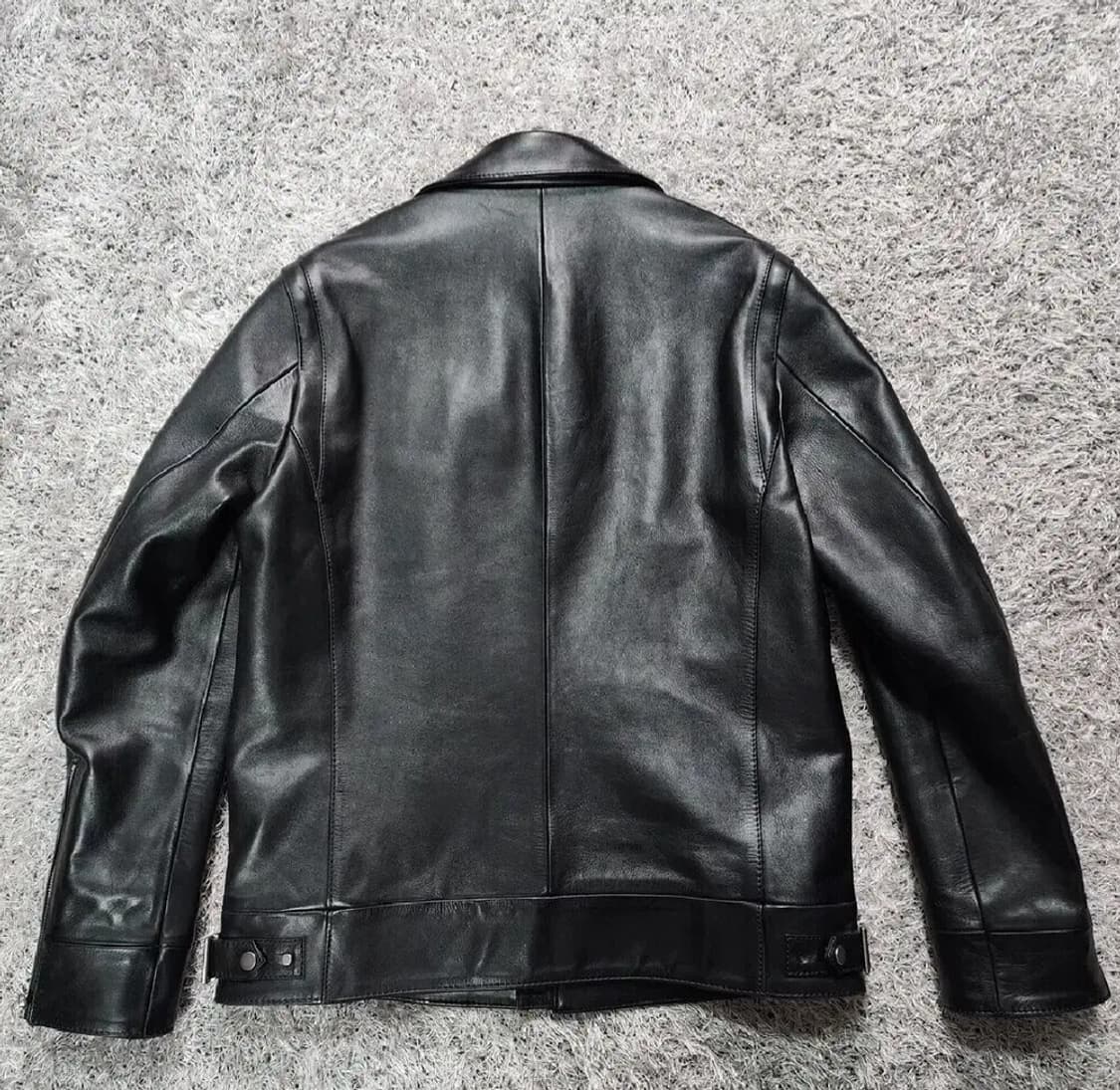 솔리드옴므 우영미 라이더 가죽 자켓 남성95 상품이미지5