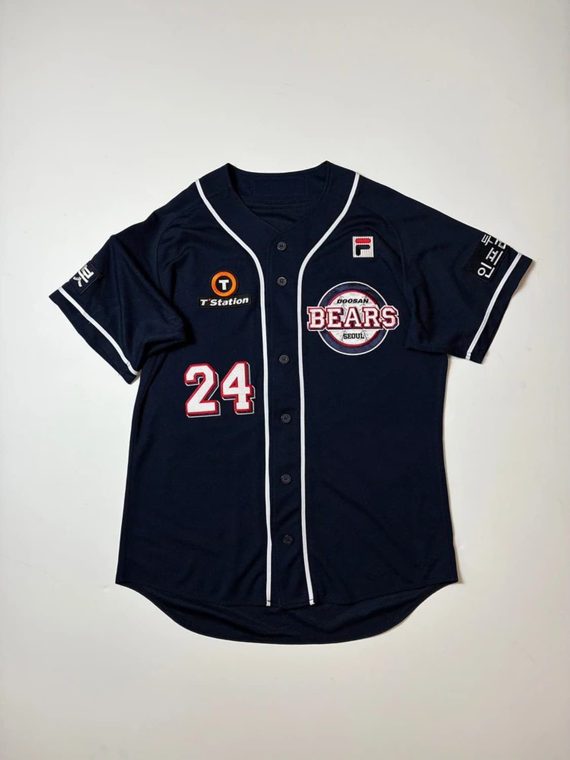 두산 베어스 오재원 선수 반팔 유니폼 PN9065 상품이미지3