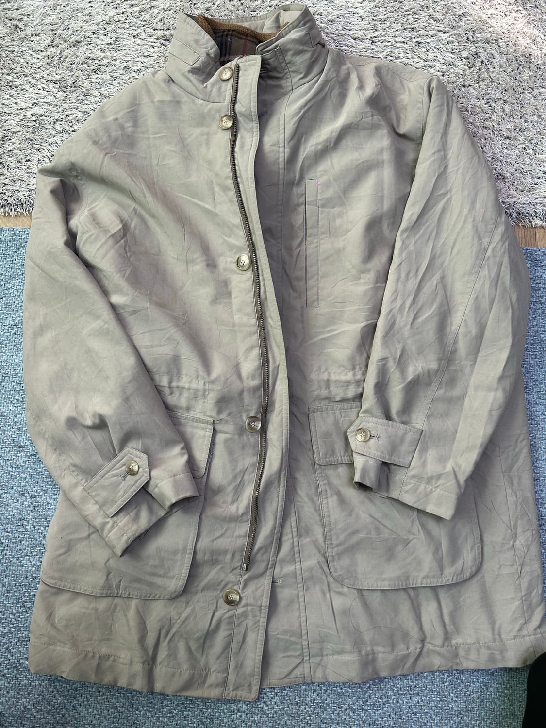 일본판 피에르가르뎅 내피 헌팅자켓 사이즈 105 상품이미지1