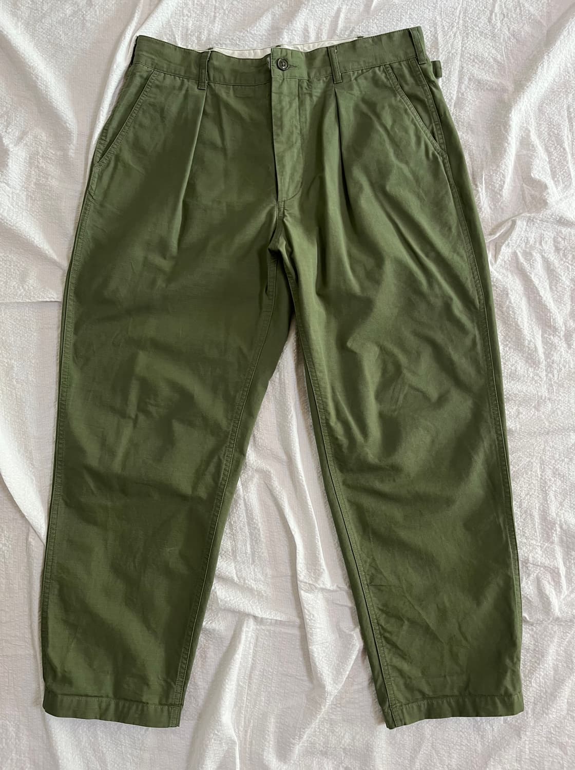 (M)엔지니어드가먼츠 그라운드 팬츠 (올리브) 상품이미지1