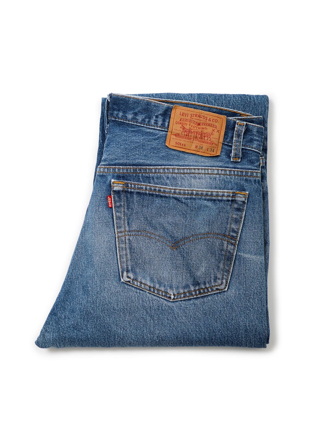 90’s Levi’s 501 Washed Denim Pants 상품이미지7