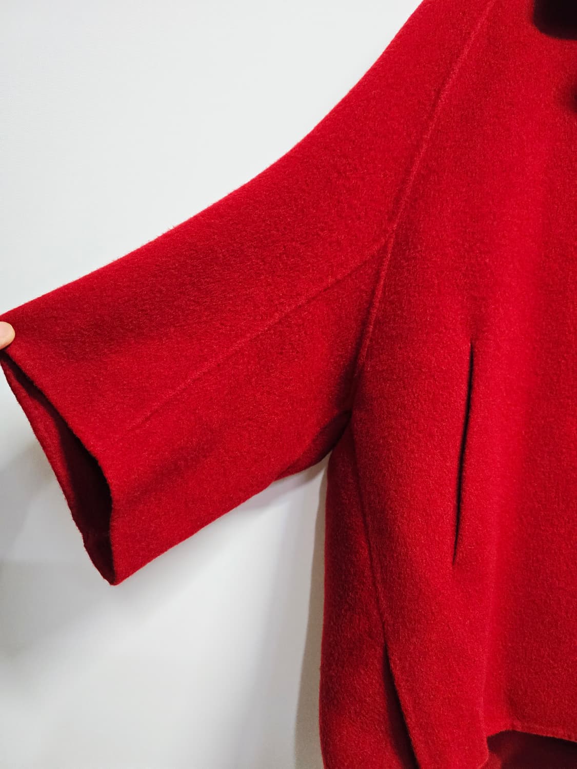 jj-ro 핸드메이드 케시미어 케이프 코트 상품이미지3