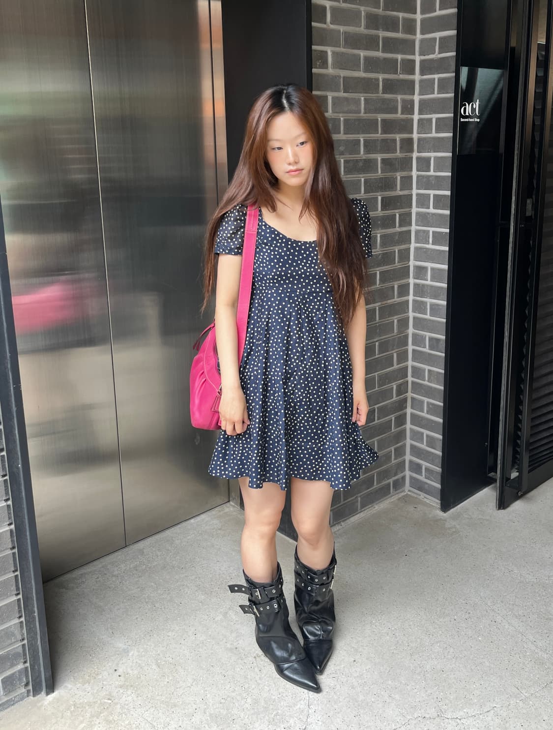 Jill Stuart 질스튜어트 도트 드레스 상품이미지5