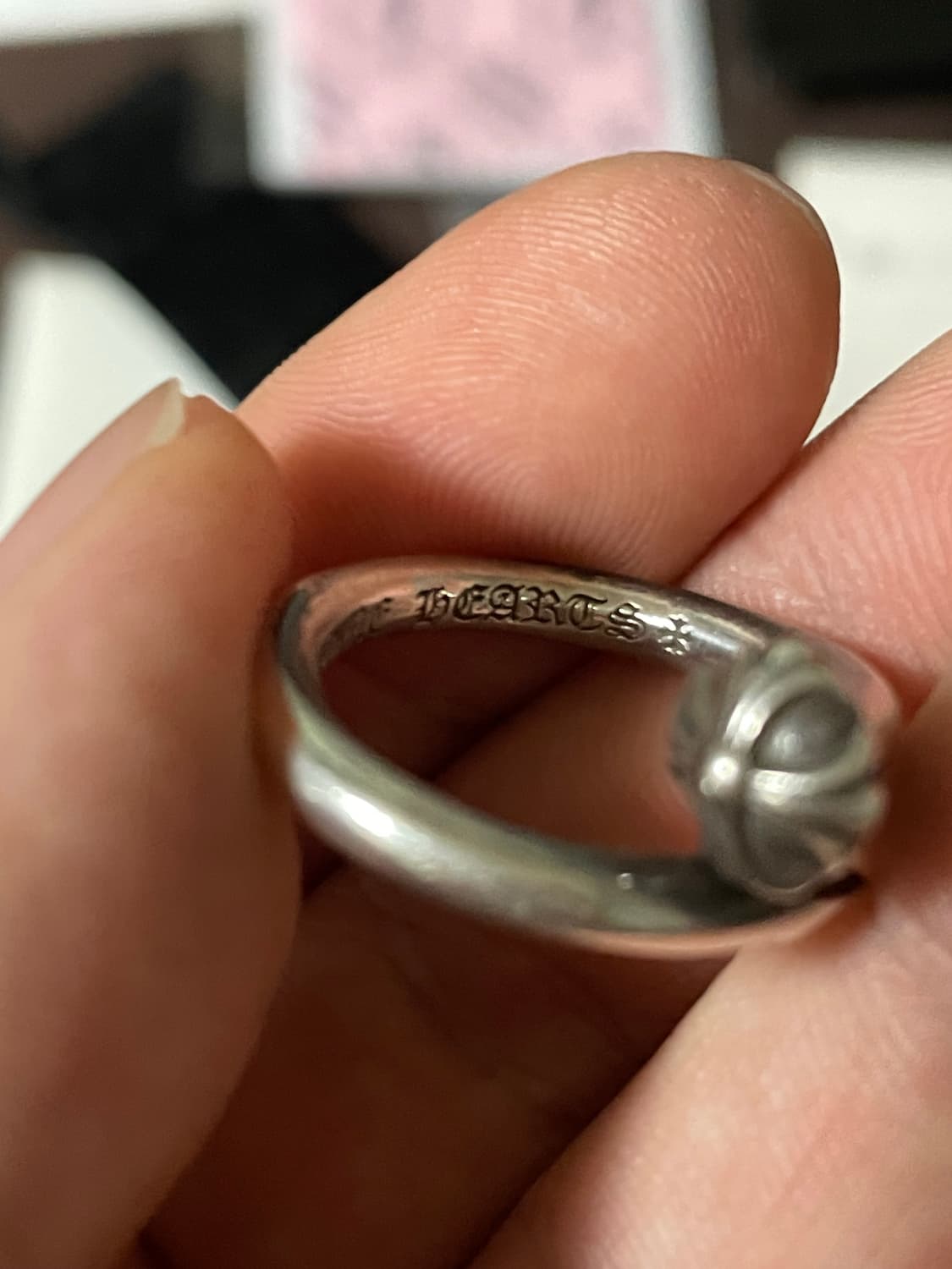 크롬하츠 네일링 us7 17-18호 상품이미지3