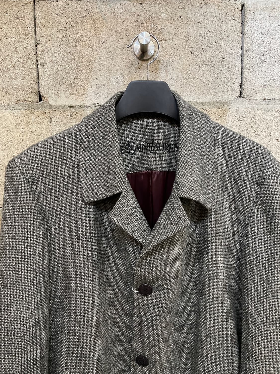 입생로랑 울 발마칸 로브 코트 상품이미지8