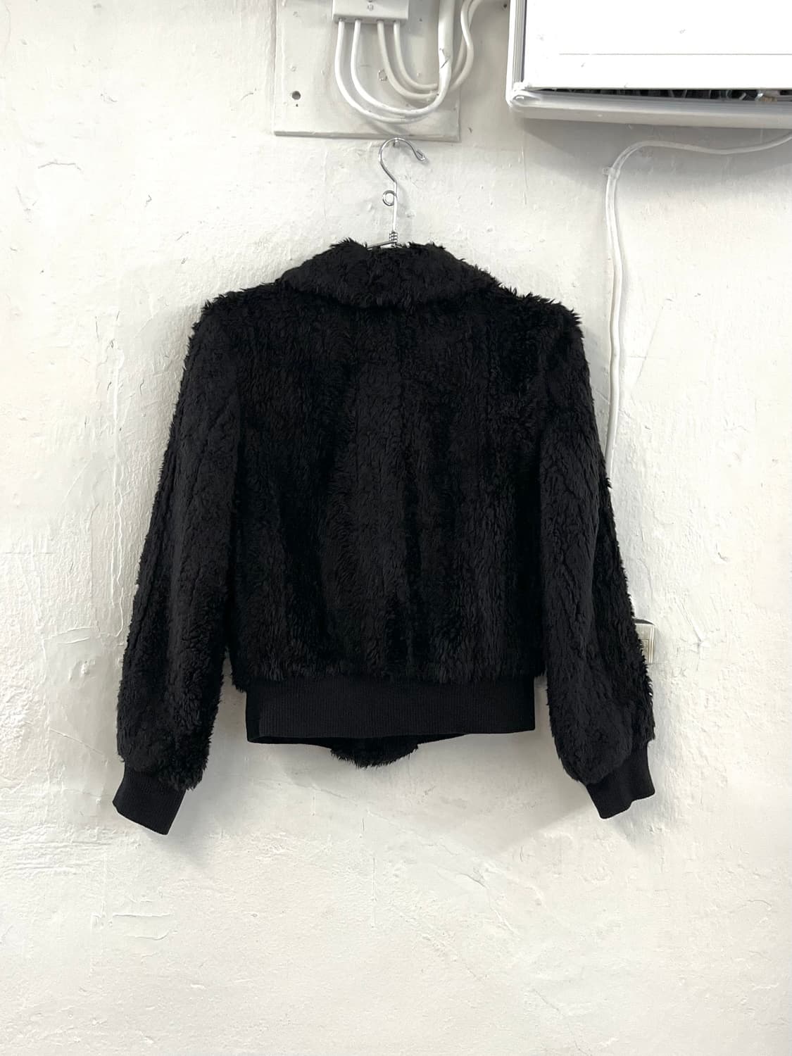 꼼데가르송 트리콧 2002AW 아카이브 퍼 봄버 자켓 상품이미지7