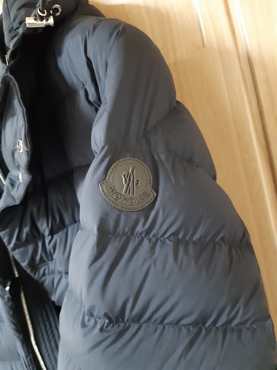 몽클레어 롱 패딩 네이비 (새제품급) 상품이미지6