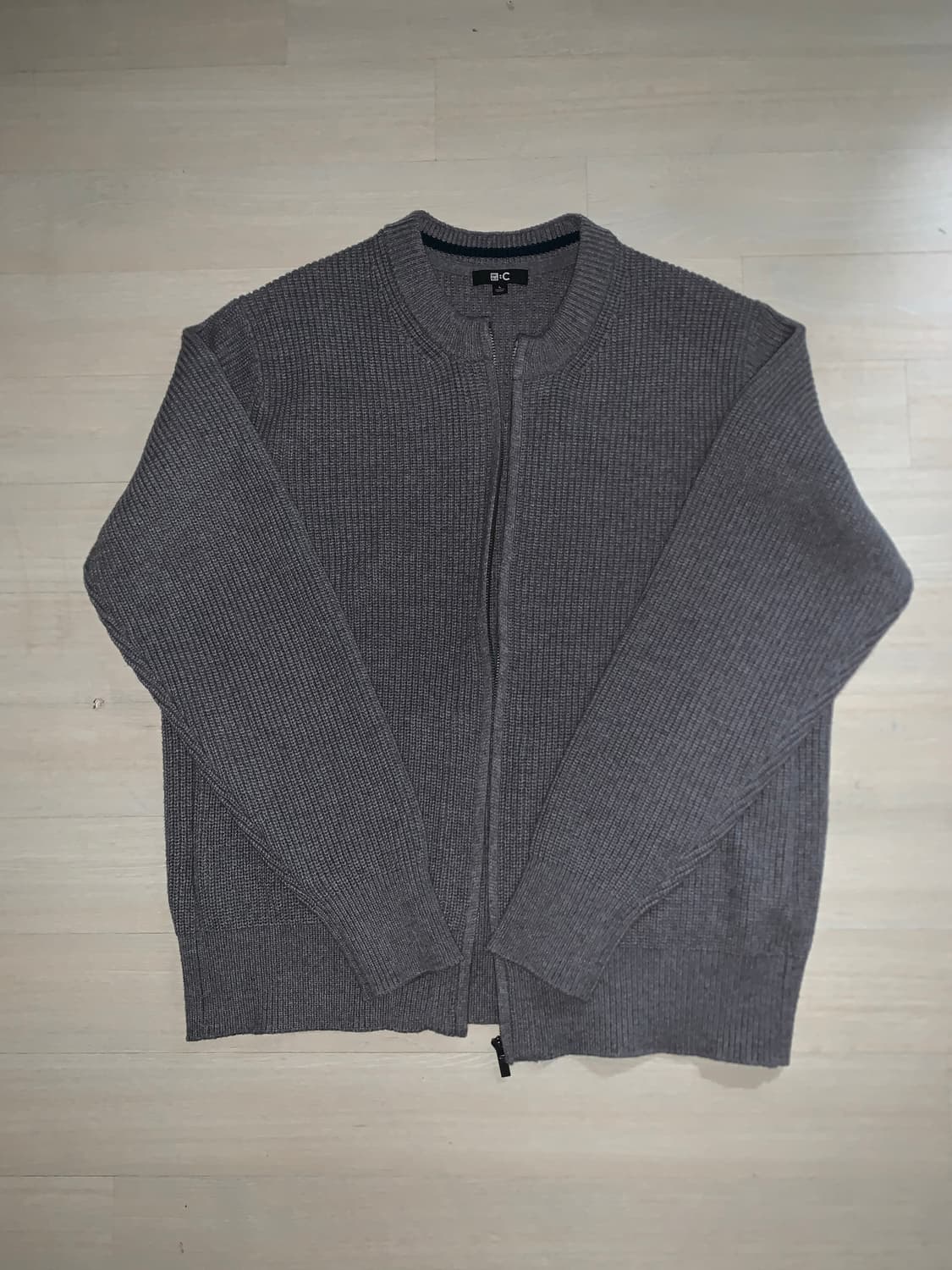 유니클로 크루넥 풀집 가디건 L 상품이미지1