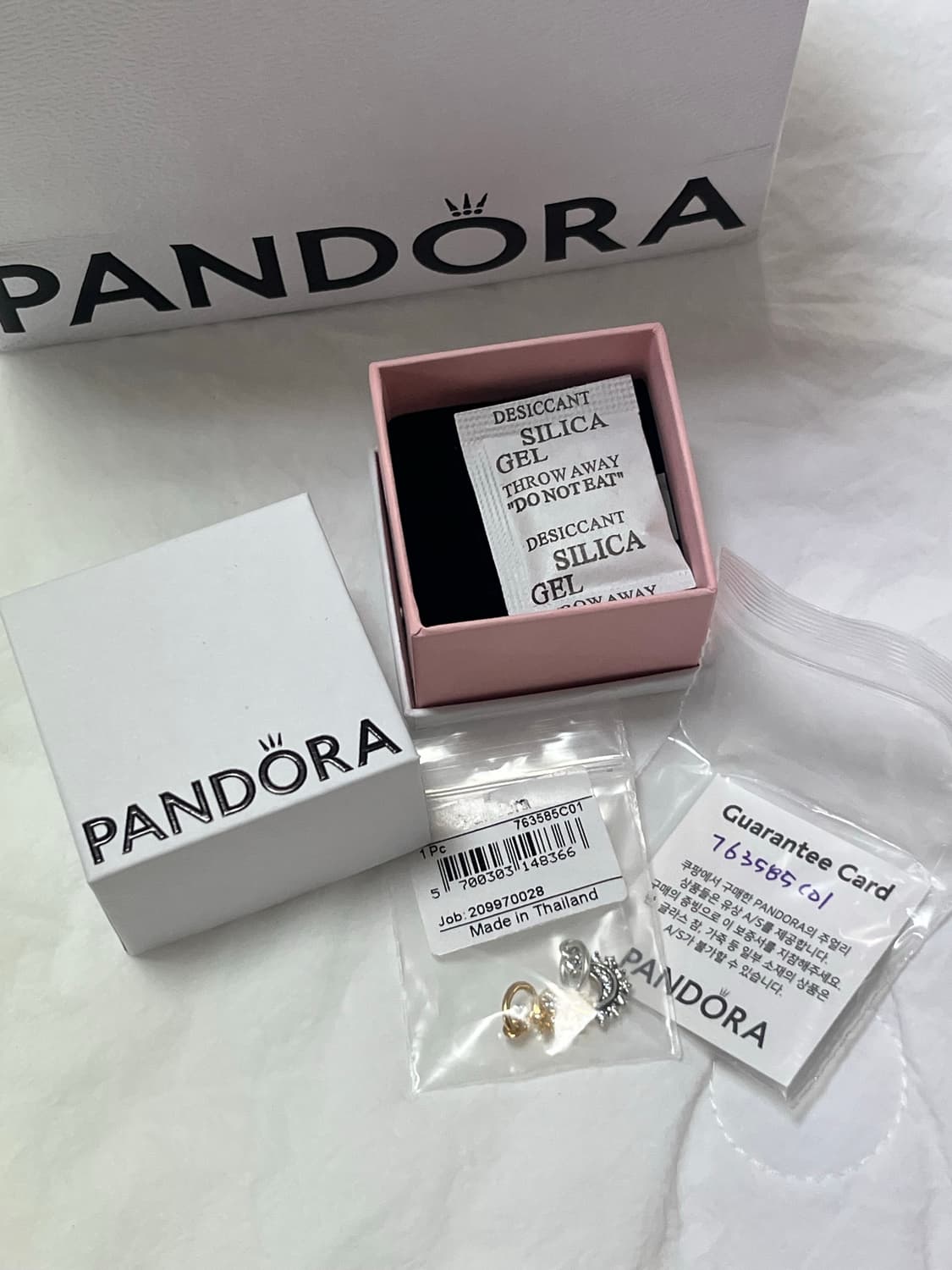 판도라 참 스플리터블 썬 앤 문 댕글 참 새상품 763585C01 상품이미지8