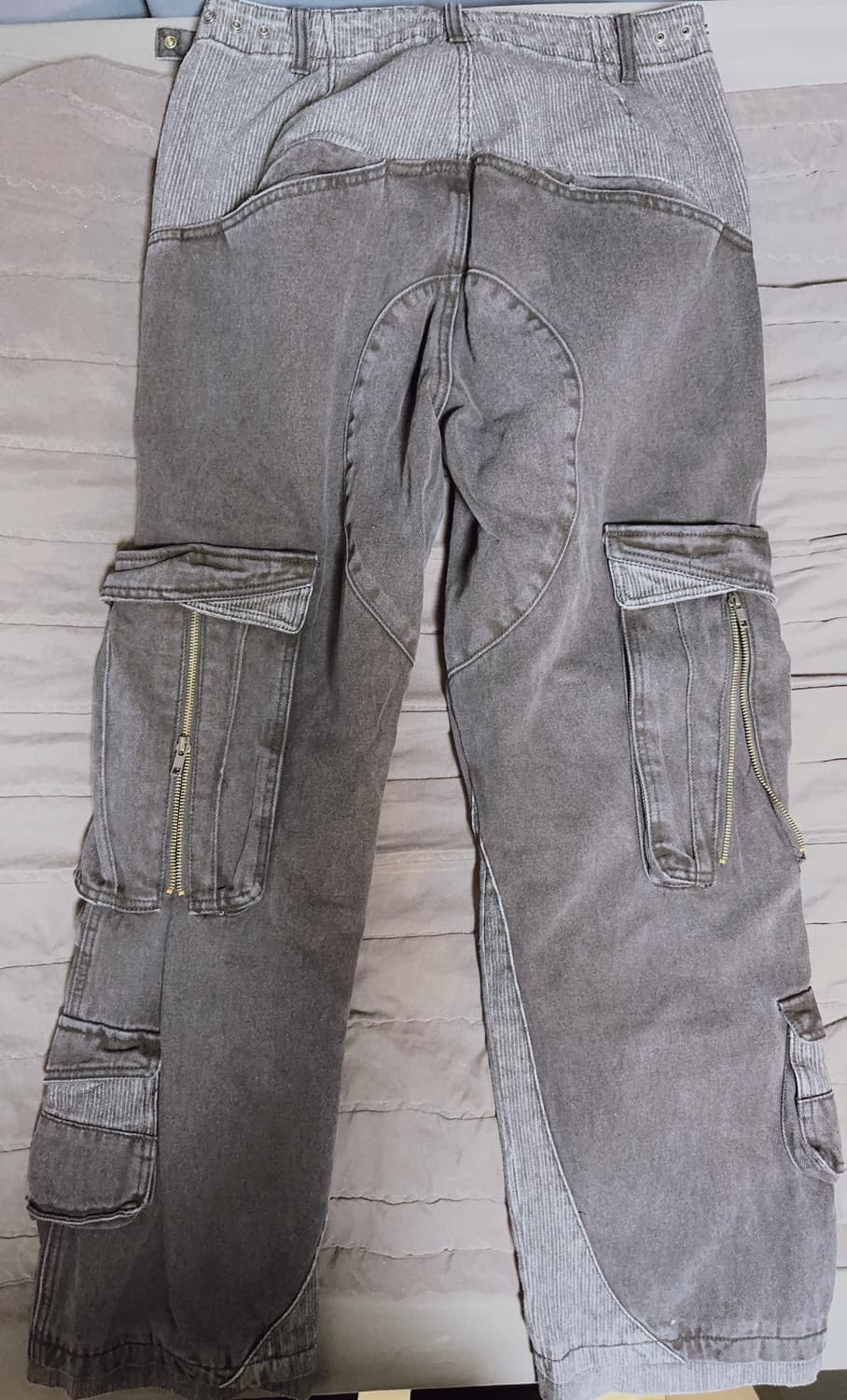 ETCE LAYERED BACK CARGO DENIM PANTS 2.0  상품이미지3