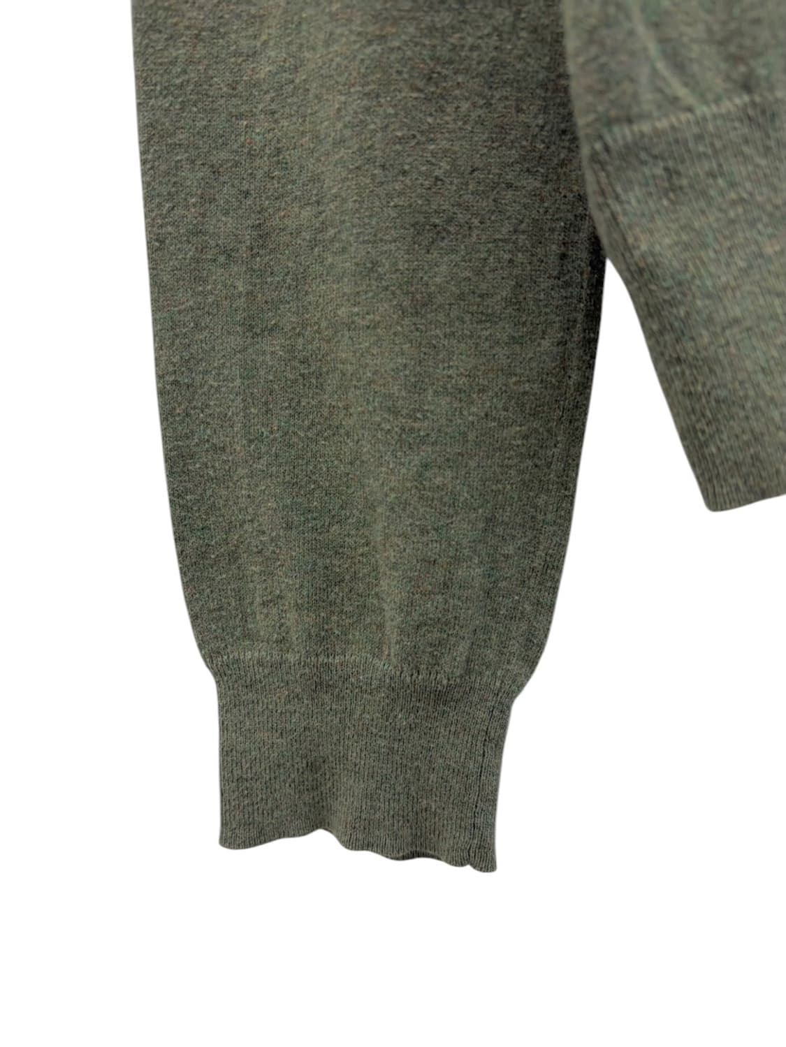 폴로 피마코튼 가디건 그린 (M) 상품이미지5