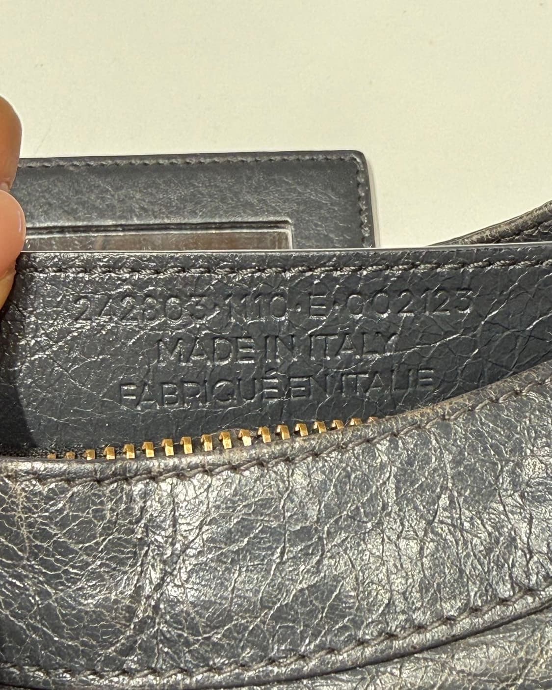 발렌시아가 차콜 모터 크로스백 상품이미지9