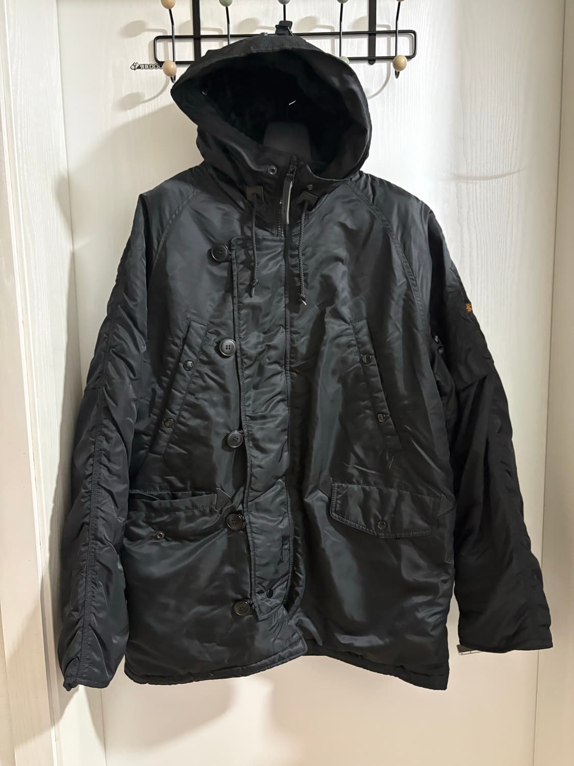 알파인더스트리 야상 블랙 L 상품이미지1