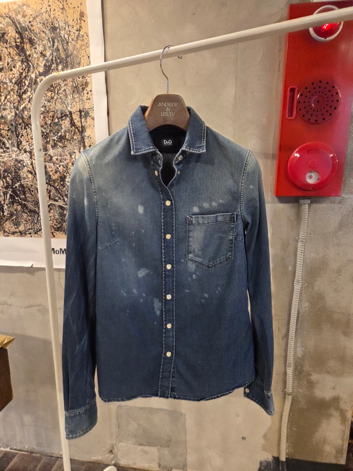 돌체앤가바나 데님셔츠 상품이미지1