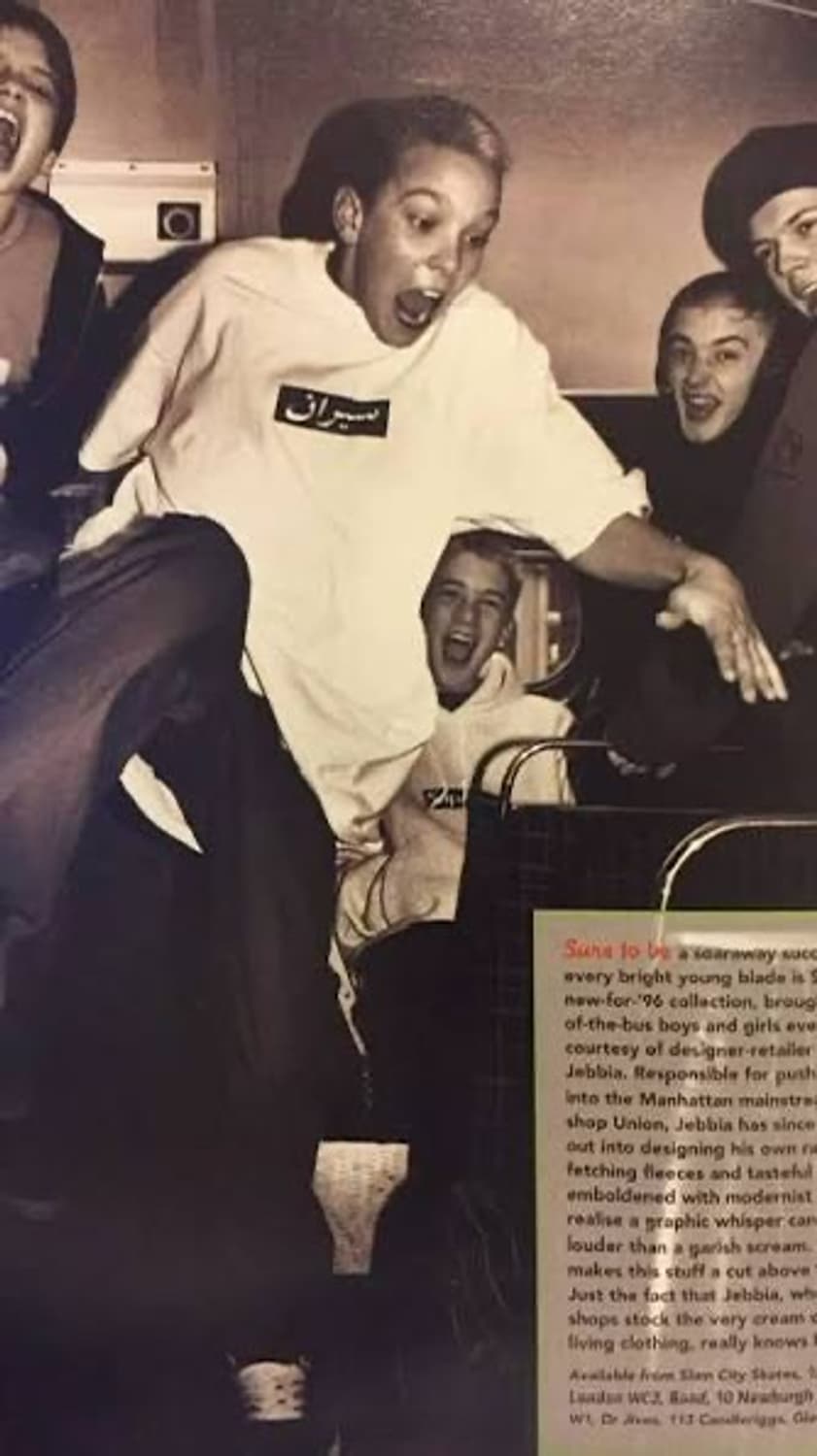 슈프림 아라빅 박스 로고 티셔츠 화이트 s 26ss 상품이미지2