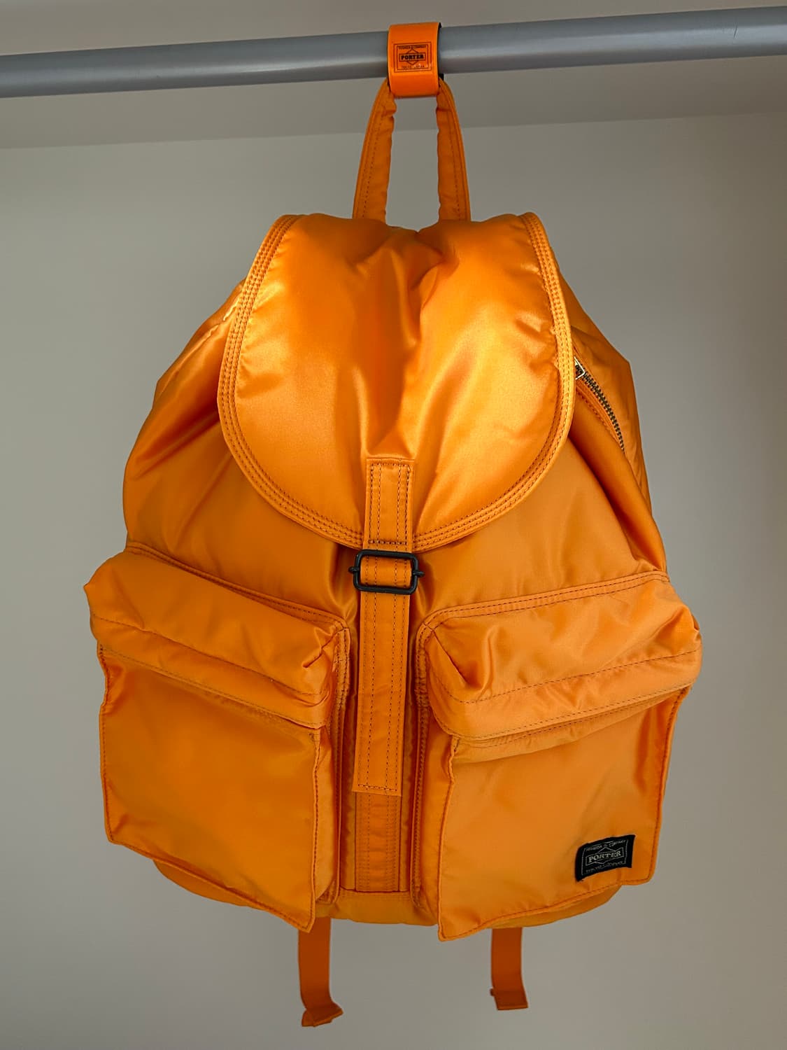 요시다포터 탱커 80주년 럭색 백팩 오렌지 상품이미지1