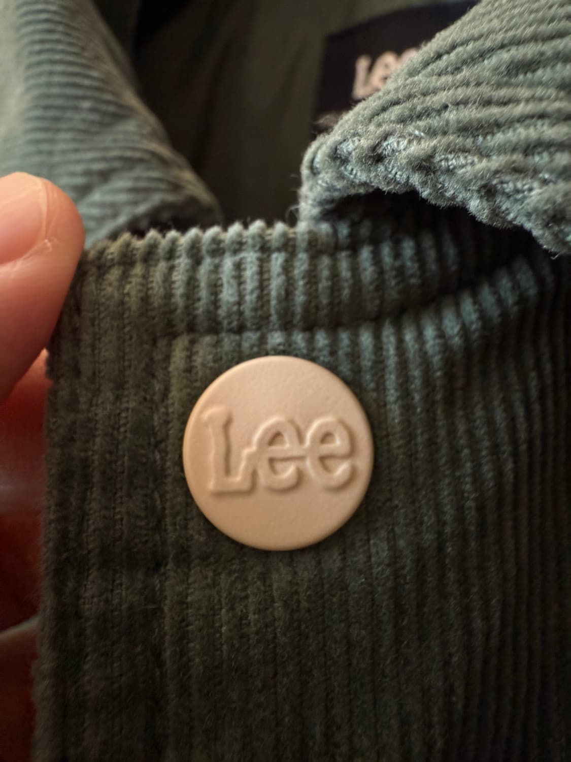 Lee 리 코듀로이 바시티 그린 L 상품이미지7