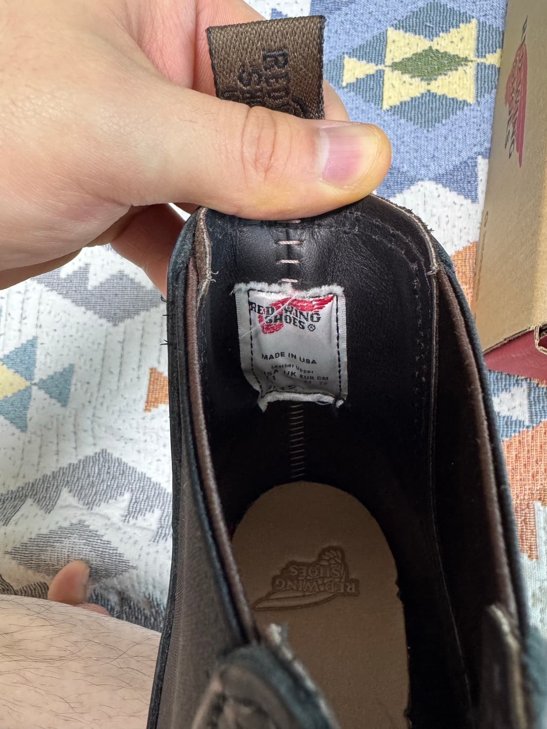 레드윙 첼시부츠 블랙 290 상품이미지4