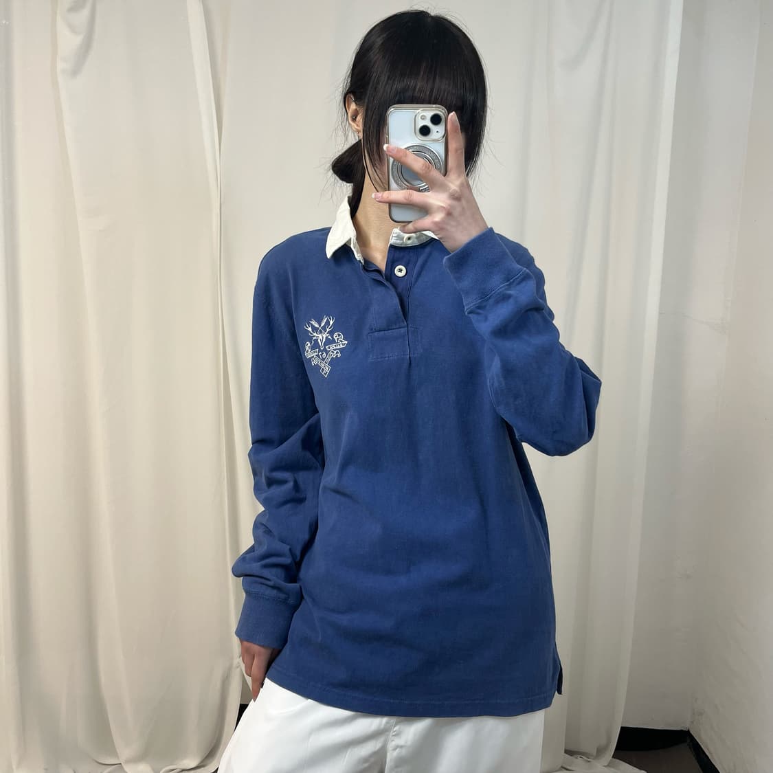 Polo Ralph Lauren sky blue rugby shirt   상품이미지1