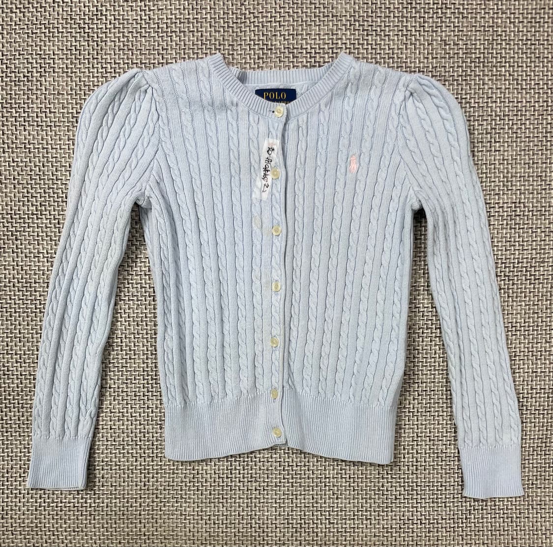 폴로 랄프로렌 여아 꽈배기 가디건 6사이즈 상품이미지1