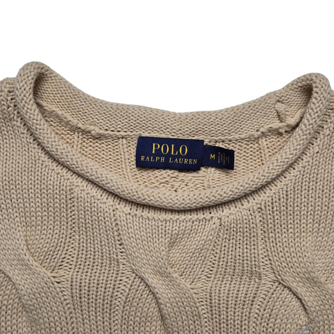 [M] 폴로 랄프로렌 롤넥 케이블 니트 상품이미지6